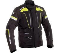 Richa Infinity 2 Pro Chaqueta textil de moto para mujer, negro-amarillo, tamaño 6XL