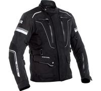 Richa Infinity 2 Pro Chaqueta textil de moto para mujer, negro-gris-blanco, tamaño 6XL