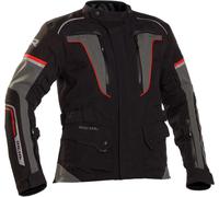 Richa Infinity 2 Pro Chaqueta textil de moto para mujer, negro-rojo, tamaño 6XL
