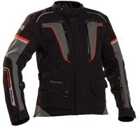 Richa Infinity 2 Pro, chaqueta textil impermeable mujer 3XL female Negro/Gris/Rojo