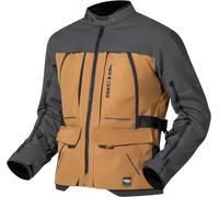 Richa Infinity 3 Adventure Chaqueta Textil de Motocicleta Impermeable, marrón/gris, Talla 2XL
