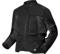 Richa Infinity 3 Adventure Chaqueta Textil de Motocicleta Impermeable, negro, Talla XL