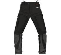 Richa Infinity 3 Adventure pantalones textiles impermeables para motocicletas, negro, Talla L