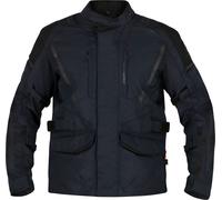 Richa Infinity 3 chaqueta textil impermeable para motocicletas, negro-azul, tamaño M para Hombres
