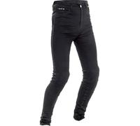 Richa Jegging Vaqueros de moto, negro, tamaño 30 para Hombres