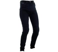 Richa Jegging Vaqueros de moto para mujer, negro, Talla 34