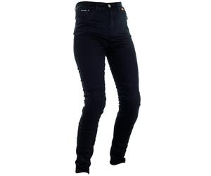 Richa Jegging Vaqueros de moto para mujer, negro, Talla 42