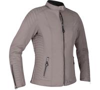 Richa Lausanne impermeable Chaqueta textil de motocicleta para mujer, plata, tamaño S