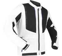 Richa Monaco Mesh WP Chaqueta textil de moto impermeable, negro-gris, tamaño 3XL para Hombres