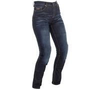 Richa Nora Slim Fit Blue Vaqueros de moto para mujer, Azul, Talla 40