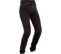 Richa Nora Slim Fit Vaqueros de moto para mujer, negro, tamaño 42