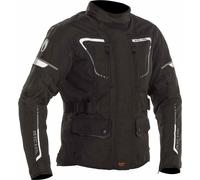 Richa Phantom 2 impermeable Chaqueta textil de motocicleta para mujer, negro, Talla 3XL