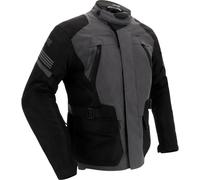 Richa Phantom 3 chaqueta textil impermeable para motocicleta, gris/negro, Talla S