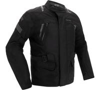 Richa Phantom 3 chaqueta textil impermeable para motocicleta, negro, Talla 5XL