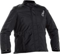 Richa Queen 2 impermeable Chaqueta textil de motocicleta para damas Queen Size, negro, Talla L