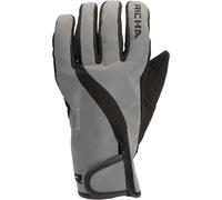 Richa Scoot Softshell Flare Guantes de moto para mujer, gris/negro, Talla L