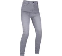 Richa Second Skin Vaqueros de moto para mujer, gris, Talla 32