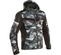 Richa Stealth chaqueta textil impermeable para motocicleta, gris, tamaño M para Hombres