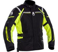 Richa Storm 2, chaqueta textil impermeable M male Negro/Amarillo Neón