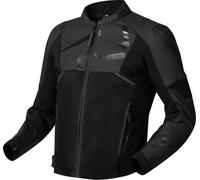 Richa Stradale Evo Chaqueta de cuero de moto, negro, Talla 46