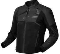 Richa Stradale Evo Chaqueta de cuero de moto, negro, Talla 64