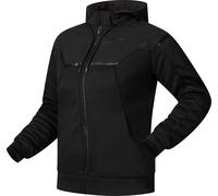 Richa Stradale Sudadera de moto para mujeres, negro, tamaño S
