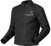 Richa Stradale Tex Chaqueta Textil de Motocicleta Impermeable, negro, tamaño 2XL para Hombres