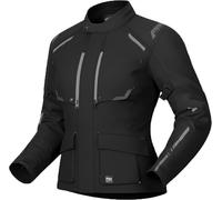 Richa Taurus Chaqueta impermeable para motocicletas, negro, tamaño 2XL para Mujer
