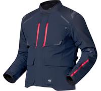 Richa Taurus Chaqueta Textil de Motocicleta Impermeable, Azul, Talla XL
