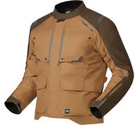 Richa Taurus Chaqueta Textil de Motocicleta Impermeable, marrón, Talla M