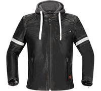 Richa Toulon 2 Chaqueta de cuero para moto, negro/marrón, Talla 60