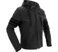 Richa Toulon Black Edition Chaqueta de cuero para moto, negro, Talla 58