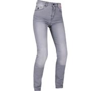 Richa Trojan Vaqueros de moto para mujer, gris, Talla 38