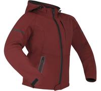 Richa Vanquish 2 Chaqueta textil de moto para mujer, Rojo burdeos, Talla XXL