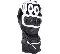 Richa Warrior Evo Guantes de moto para mujer, negro-blanco, tamaño M