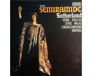 Richard Bonynge & London Symphony Orchestra / Joan Sutherland / Marilyn Horne / Joseph Rouleau / John Serge / Patricia Clark / Spiro Malas / Leslie Fyson / Michael Langdon - Rossini: Semiramide (Gesamtaufnahme, italienisch: London 1965/66) [Vinyl Schallplatte] [3 LP Box-Set]