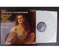 Richard Bonynge, Sutherland, Pavarotti, Milnes, Ghiaurov - Lucia di Lammermoor. Richard Bonynge, Sutherland, Pavarotti, Milnes, Ghiaurov. Made in England Stereo