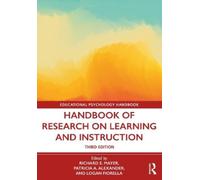Richard E. Maye Handbook of Research on Learning (Tapa blanda) (Importación USA)