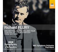Richard Flury: Orchestral Music, Vol. 4