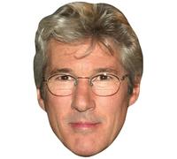 Richard Gere (00s) Mascaras de personajes famosos, caras de carton