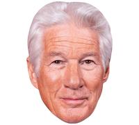 Richard Gere (White Hair) Big Head. Máscara más grande que la vida.