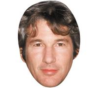 Richard Gere (Young) Big Head. Máscara más grande que la vida.
