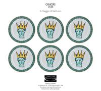 Richard Ginori - Il Viaggio di Nettuno - Set 6 Platos Pisos Blanco CM 28