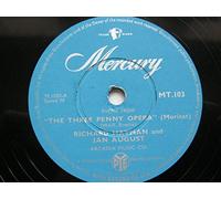 Richard Hayman & Jan August The Threepenny Opera 78 Mercury MT103 EX 1950s