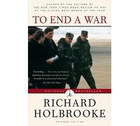 Richard Holbrooke To End a War (Tapa blanda)