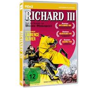 Richard III / Preisgekröntes historisches Königsdrama mit Starbesetzung / Shakespeare-Verfilmung von Laurence Olivier (Pidax Historien-Klassiker) [DVD]