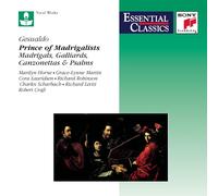 Richard Levitt Gesualdo: Madrigals; Galliards; Canzonetta (CD) (Importación USA)