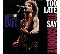 RICHARD MARX - TOO LATE TO SAY GOODBYE 7 INCH (7" VINYL 45) UK EMI 1990