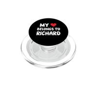 Richard - Mi corazón Pertenece a Richard - Amor PopSockets PopGrip para MagSafe