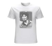 Richard Ramirez The Nightstalker Serial Killer Men's T-Shirt Unisex White Cotton Hip Hop Print tee Shirts XL